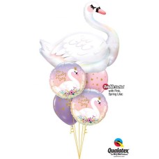 Bouquet 889 No Ugly Duckling Here! Qualatex #87971 10371-2 88399-2 43766-1 43754-1